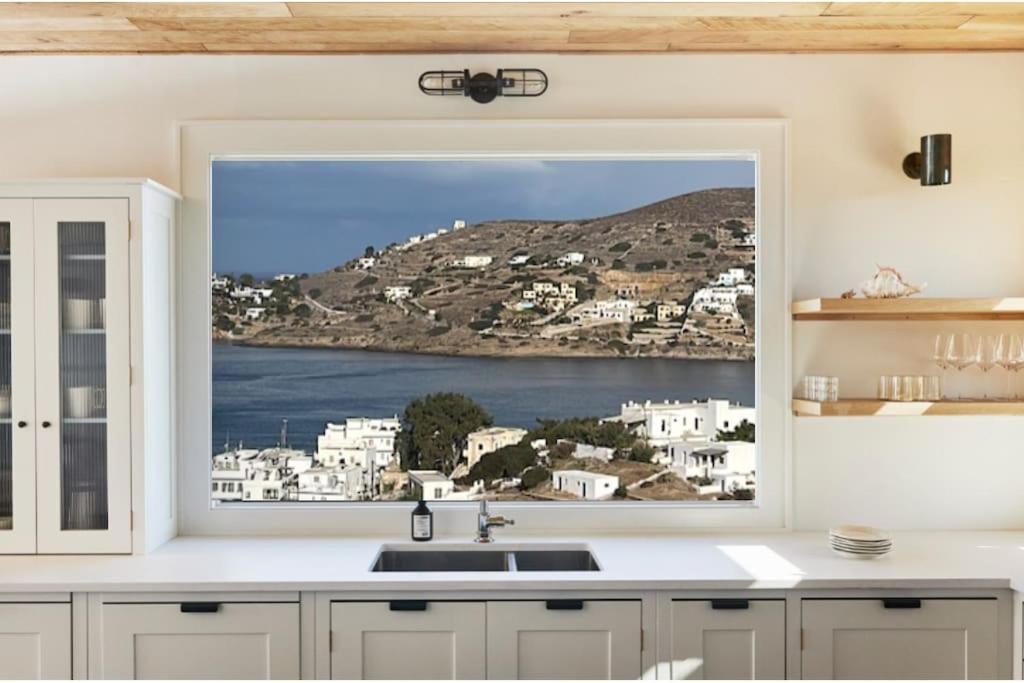 Villa Surplombant Le Port D'Ios, Cyclades Grecques Exterior photo