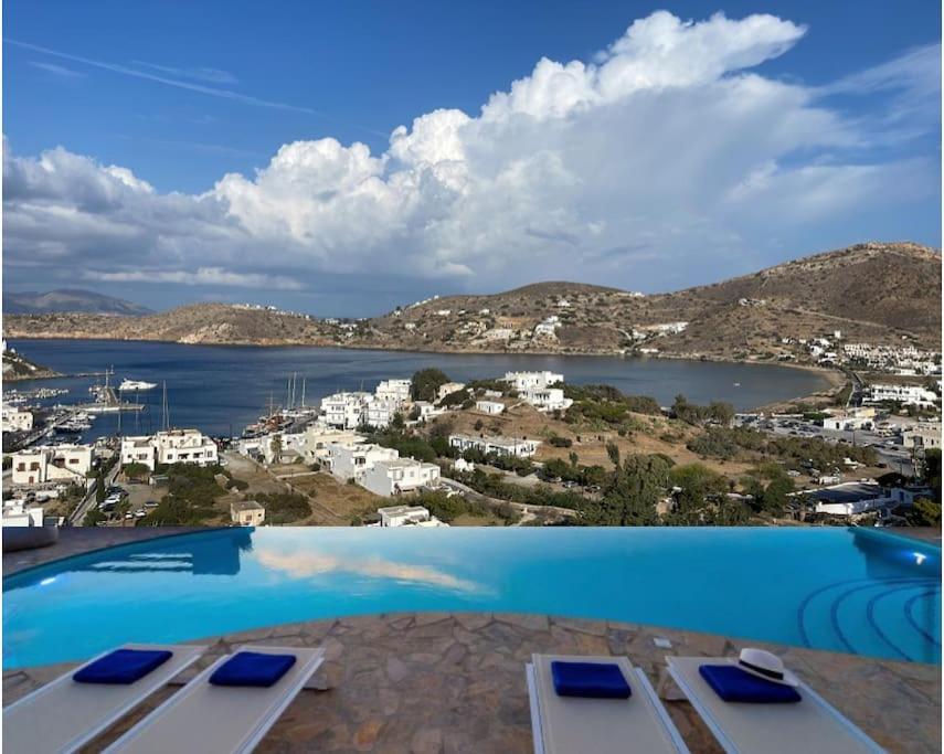Villa Surplombant Le Port D'Ios, Cyclades Grecques Exterior photo